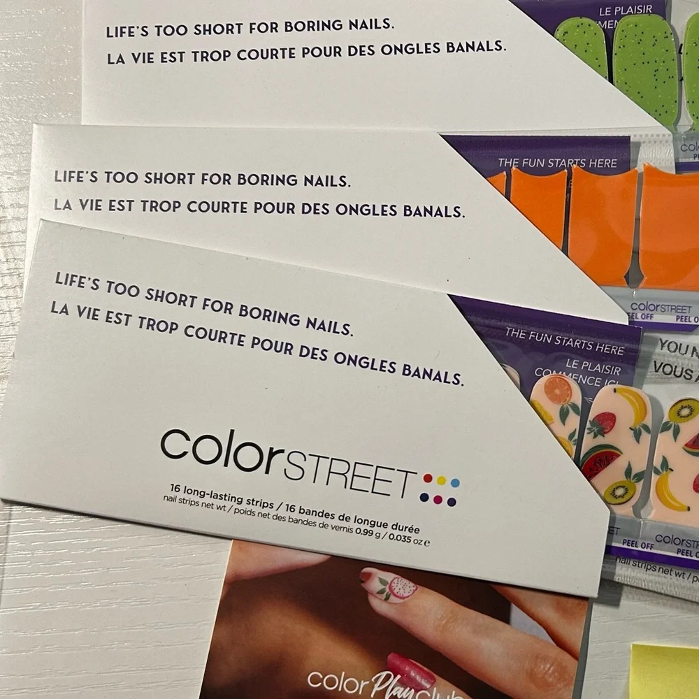 Color Street Nail Polish Strips Lot - Picture 2 of 5